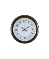 Eskitme Motifli 40 Cm Metal Duvar Saati