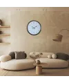 Eskitme Sade Dekoratif 52 x 52 Cm Duvar Saati