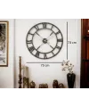 Eskitme Stil 73 Cm Duvar Saati