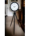 Eskitme Tripod Ayaklı Dekoratif Saat