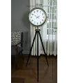 Eskitme Tripod Ayaklı Dekoratif Saat