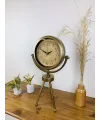 Eskitme Vintage Üç Ayaklı Masa Saati