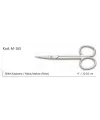 Europe Nakış Makası Süper Kalite No:4 10,16 Cm