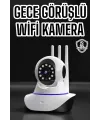 Ev Kamerası Wifi Kamerası Video Kayıt Çift Yönlü Hareket Sensörü Bebek