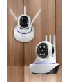 Ev Kamerası Wifi Kamerası Video Kayıt Çift Yönlü Hareket Sensörü Bebek