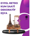 Ev, Ofis Ve Kafeler İçin Retro Ahşap Kum Saati Dekorasyonu