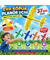 Eva Siyah Başlıklı Uçak 37 cm