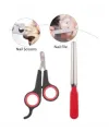 Evcil Hayvan Tırnak Makası ve Törpü Seti