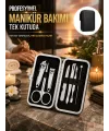 Evde Profesyonel Tırnak Bakımı İçin 7 Parça Premium Bakım Seti