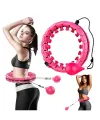 Evde Spor İçin Akıllı Hula Hoop Çemberi Bel İnceltici Mor