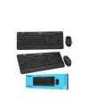 Everest Km-2620 ( Kablosuz ) Klavye & Mouse Seti ( Siyah ) ( Usb & Sessiz & Switch ) ( Q Klavye )*20