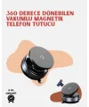 Evrensel Uyumlu Manyetik Araç Telefon Standı – Dayanıklı Alüminyum Gövde