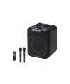 F39 25w Sürücülü Rgb Işıklı 2 Adet Mikrofonlu Bluetooth 5.3 Kablosuz Hoparlör – Siyah