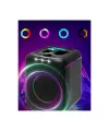 F39 25w Sürücülü Rgb Işıklı 2 Adet Mikrofonlu Bluetooth 5.3 Kablosuz Hoparlör – Siyah