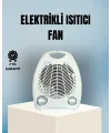 Fanlı Elektrikli Isıtıcı – 3 Kademeli Isı Ayarı Ve Güvenli Kullanım