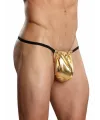 Fantazi Altın Sarısı Lame  Erkek String-Tanga TG274574