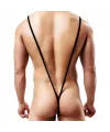 Fantezi Lastikli Siyah Erkek String – Tanga TG274616