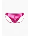 Fantezi Pembe Arkası Açık Seksi Parlak Erkek Külot IEG4623