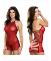 Fantezi Seksi Kırmızı Tül Babydoll  Gecelik TG273218