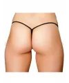 Fantezi Siyah Lame String Tanga TG271288