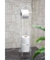 Ferforje Wc Tuvalet Kağıtlık Beyaz