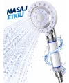 Filtreli Duş Başlığı Masaj Etkili Beyaz