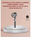 Filtreli Masaj Özellikli Duş Başlığı Aç Kapa Tuşlu