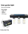 Fithome Yt-819 3 Watt Suya Dayanıklı Hareket Sensörlü Solar Led Lamba