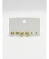 Fiyonk Detaylı Altılı Küpe - Kp00598