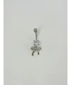 Fiyonk  Detaylı Göbek Piercing - Pg0093