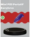 Frappe Ve Cappuccino Maker – Taşınabilir Pilli Köpürtücü Mikser