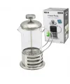 French Press Metal Kafes - Metal Kapak 800ml Cam Bitki Süzgeçi