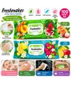 Freshmaker ( 100pcs ) ( Meyveli ) Islak Mendil*24=k