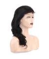 Front Lace Gerçek Tül Peruk Dalgalı  - Doğal - 55-60cm
