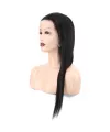 Front Lace Gerçek Tül Peruk Düz - Doğal - 60-65cm