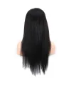Front Lace Gerçek Tül Peruk Düz - Doğal - 60-65cm