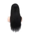 Front Lace Gerçek Tül Peruk Düz - Doğal - 65-70cm