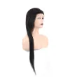 Front Lace Gerçek Tül Peruk Düz - Doğal - 75-80cm