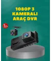 Full Hd 1080p Araç Kamerası | Gece Görüşlü, Döngü Kayıt Ve Geri Görüş