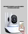 Full Hd Akıllı Ip Kamera Gece Görüşlü, Hareket Sensörlü, Çift Yönlü Ses Ve Online Kayıt Özellikli