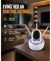Full Hd Akıllı Ip Kamera – Gece Görüşlü, Hareket Sensörlü, Çift Yönlü Ses Ve Online Kayıt Özellikli Yeni Nesil