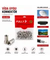Fully E-320a ( Ef ) ( Vida ) ( 100pcs ) Uydu Konnektör*1x100