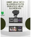 G-sensörlü 3lü Kayıtlı Araç Kamerası