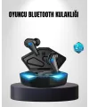 Gaming Bluetooth Kulaklık Pasif Gürültü Önlemeli 12mm Sürücülü