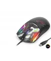Gaming Mouse 7200 Dpi Rgb Geometrik Desenli - Siyah G306B