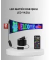 Gece Kullanıma Uygun  Pixel Rgb Led Panel Estetik Atmosfer Işığı