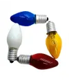 Gece Lambası Ampulü - Renkli - 7W - E14 Duy