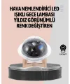 Gece Lambası Özellikli Taşınabilir Nemlendirici Ve Aromaterapi Cihazı Usb Girişli