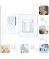 Geçmeli Klips Eşya Sabitleme Askısı 10lu Set