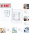 Geçmeli Klips Eşya Sabitleme Askısı 5 Set